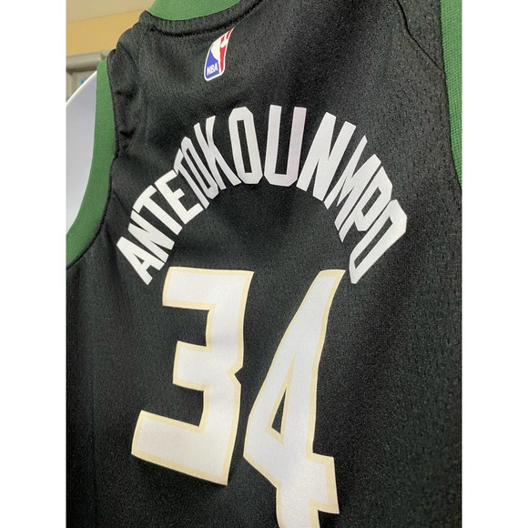 Milwaukee Bucks Antetokounmpo #34 Swingman Edition - Adult Medium - Picture 5 of 11